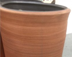 Tire building bladder for Lung Cheung TBM