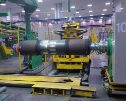 Tire building bladder for MESNAC TBM