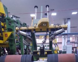 Tire building bladder for TST TBM