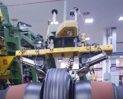 Tire buidling bladder for FRD TBM